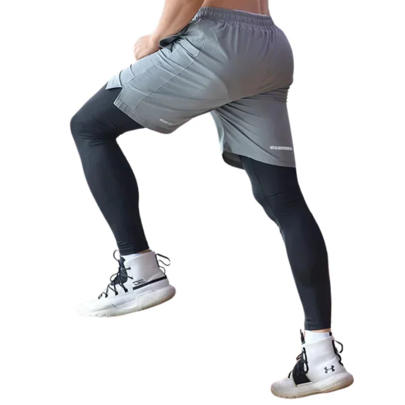 Pantaloni da Running Uomo Impermeabili e Traspiranti per Sport