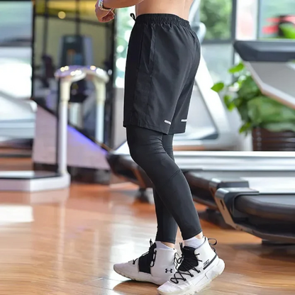 Pantaloni da Running Uomo Impermeabili e Traspiranti per Sport