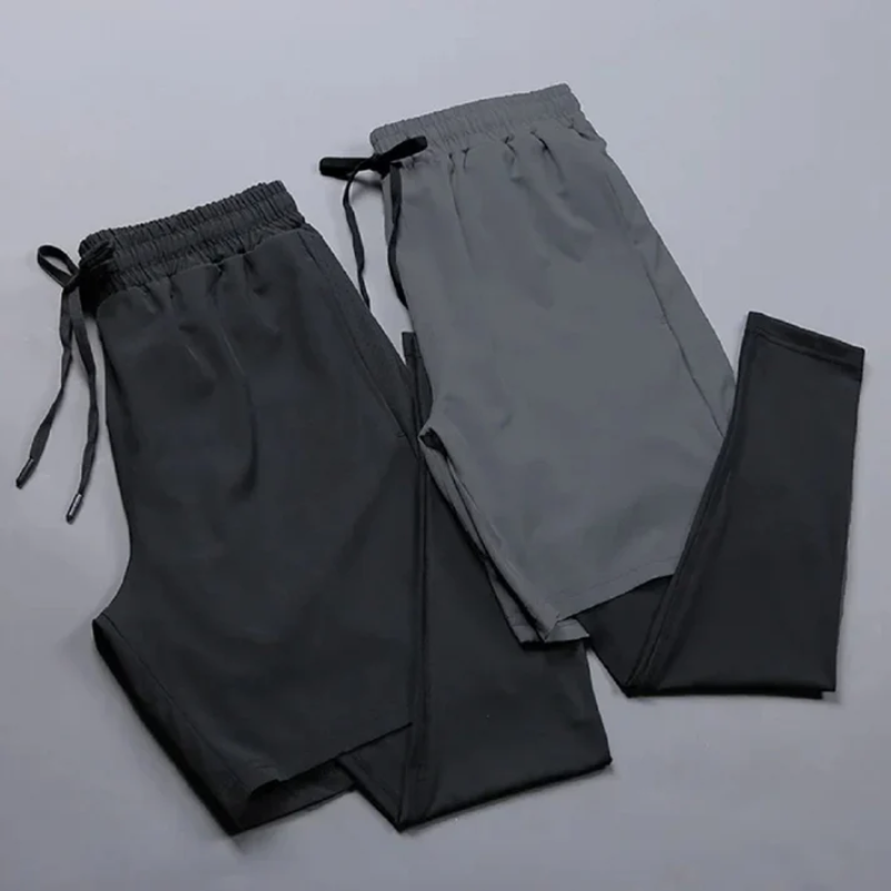 Pantaloni da Running Uomo Impermeabili e Traspiranti per Sport