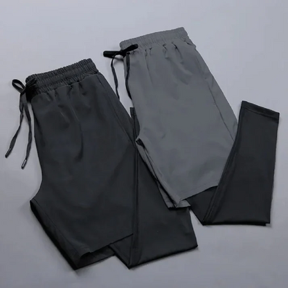 Pantaloni da Running Uomo Impermeabili e Traspiranti per Sport