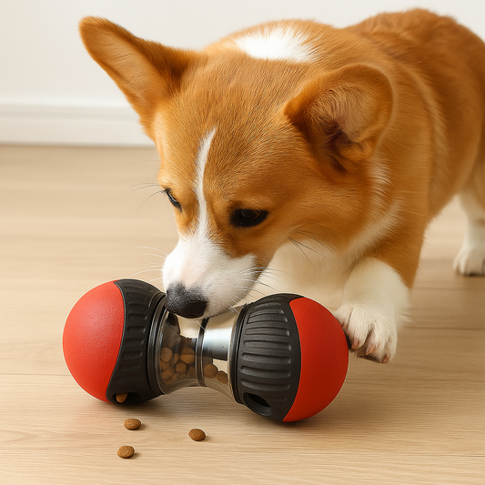 Jeu d'Intelligence Canine avec Distributeur de Nourriture Lent - Foivo