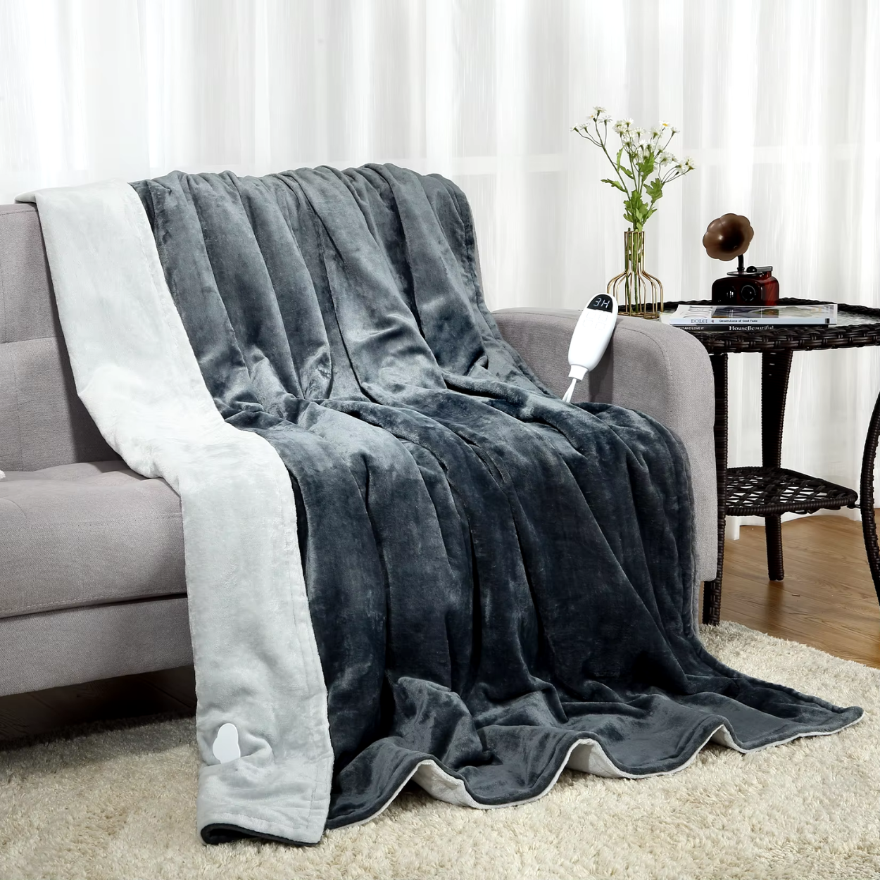 Plaid Elettrico Caldo e Confortevole per Casa