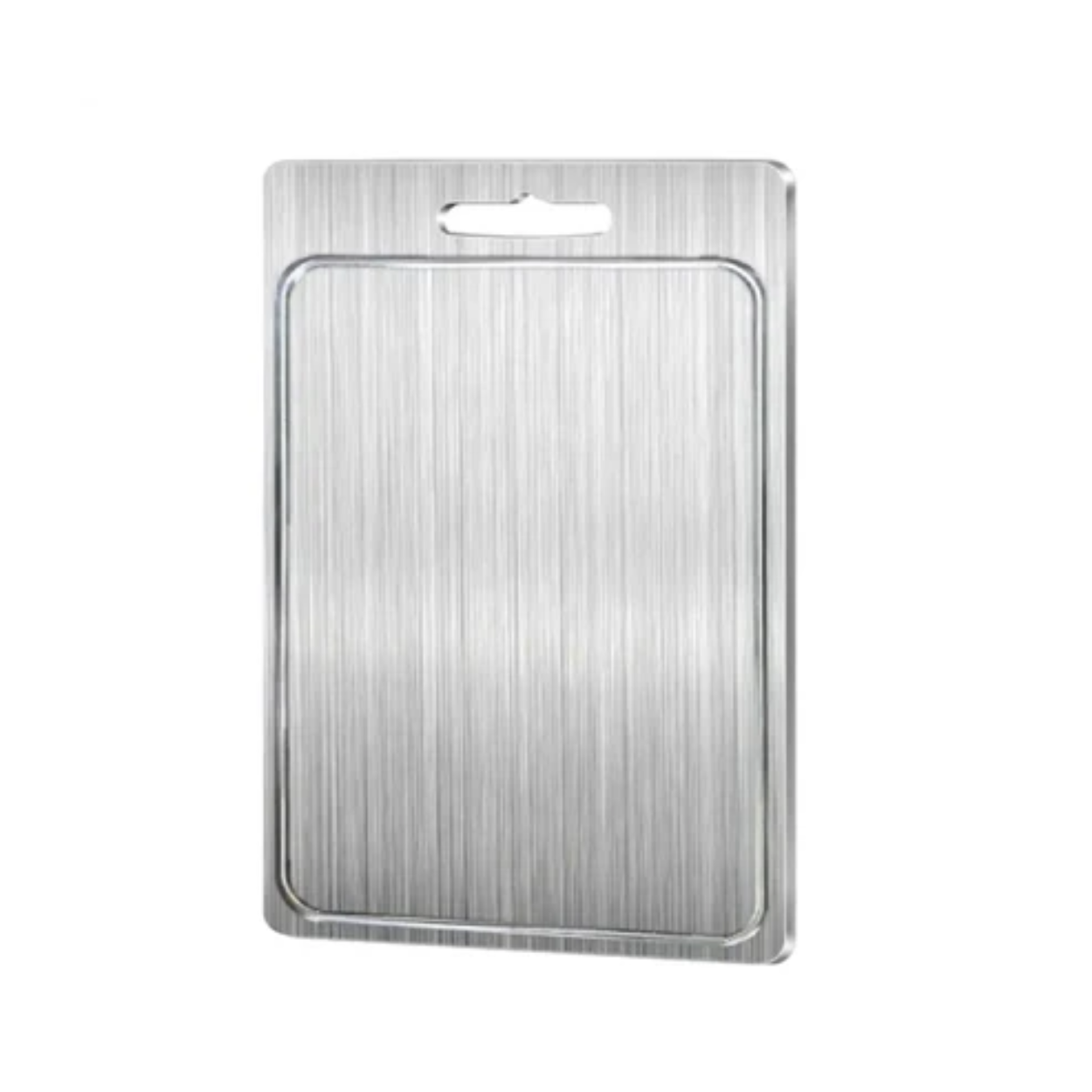 Tagliere da Cucina in Acciaio Inox Doppia Faccia Igienico