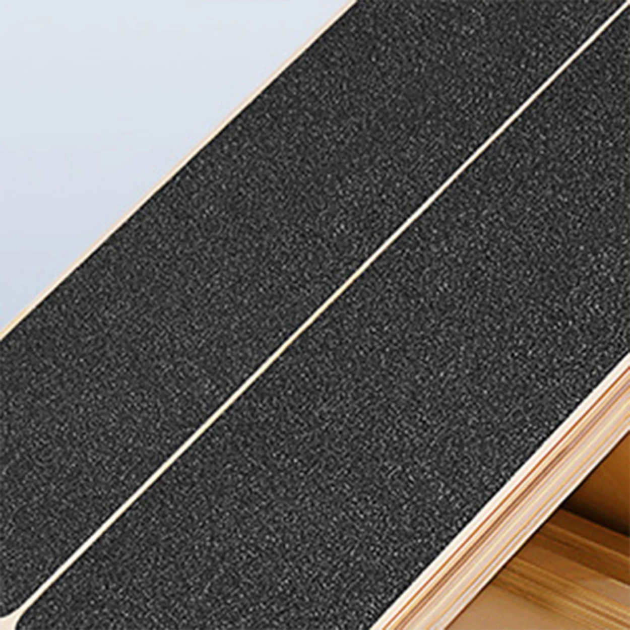 Tavola Inclinabile Regolabile in Legno per Stretching e Rinforzo Muscolare