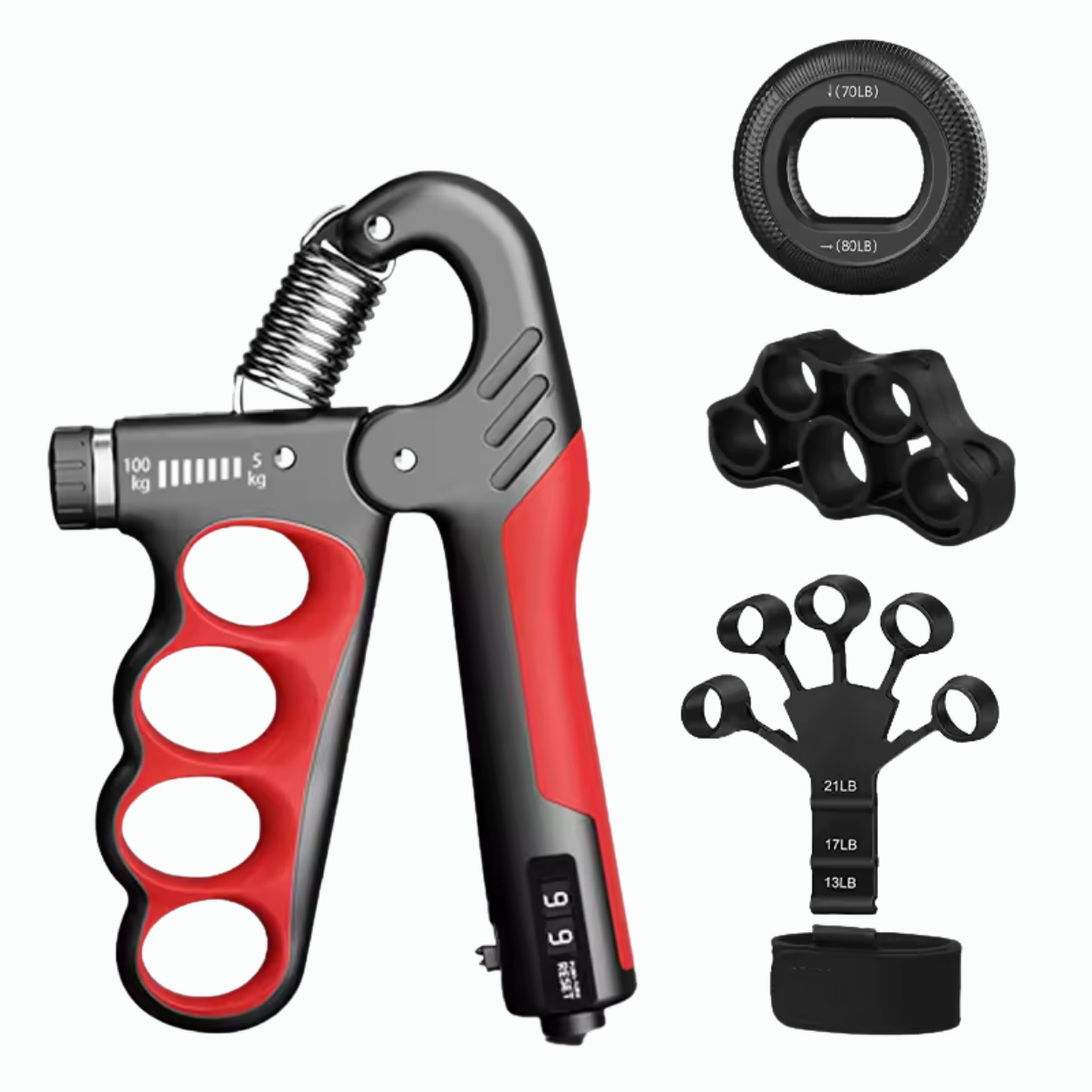 Pinza per Muscolazione Regolabile 5-100 kg