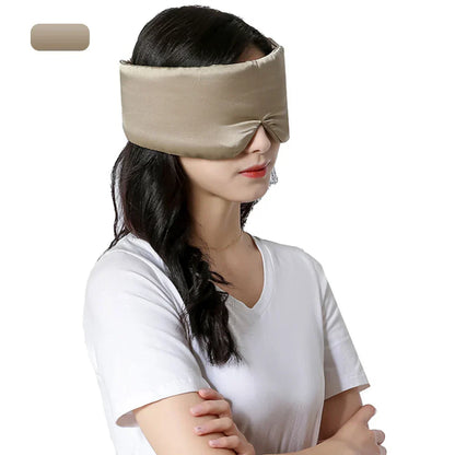 Maschera da Notte Morbida in Seta alla Lavanda