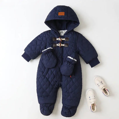 Tuta Neonato Morbida in Velluto