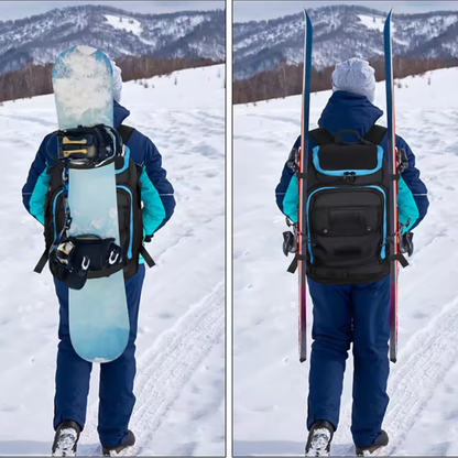 Zaino da Sci 50L Impermeabile per Piste Neve