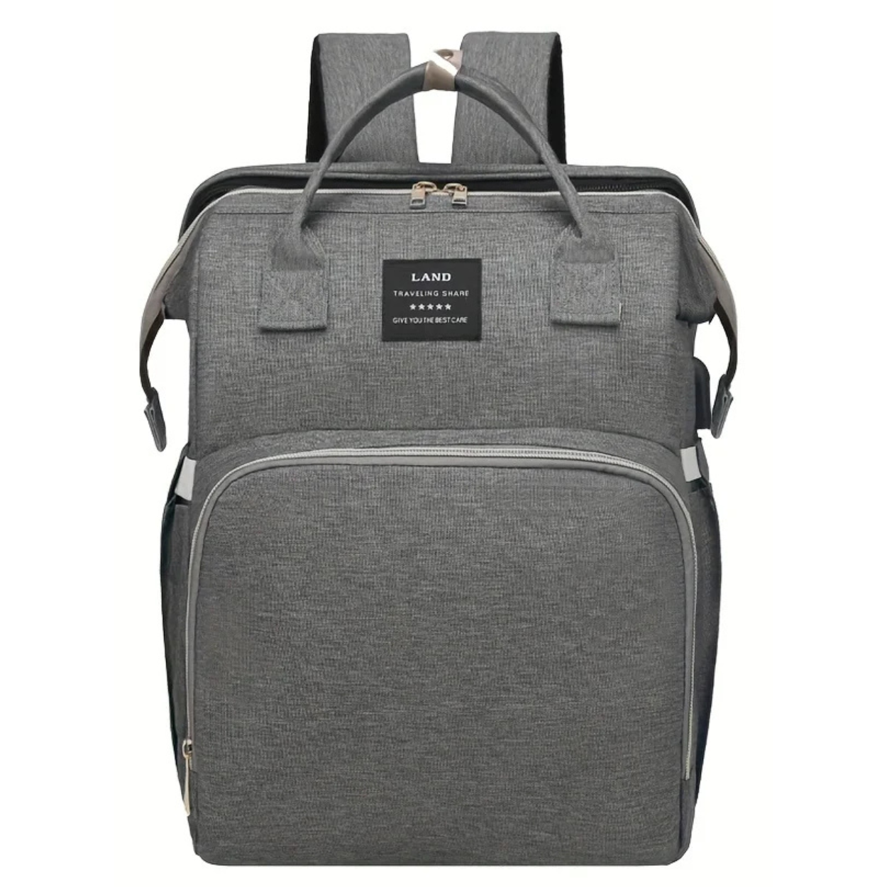 Borsa Fasciatoio Convertibile con Lettino Pieghevole e Passeggino