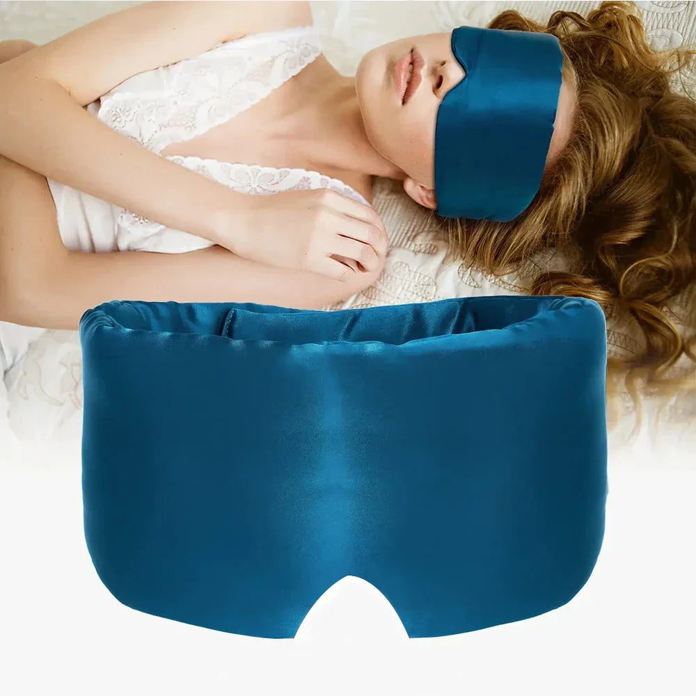 Maschera da Notte Morbida in Seta alla Lavanda