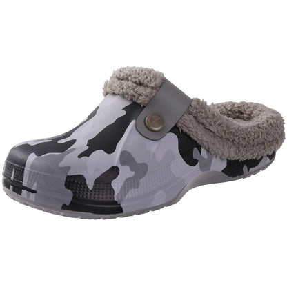 Pantofole in pelliccia calda antiscivolo unisex