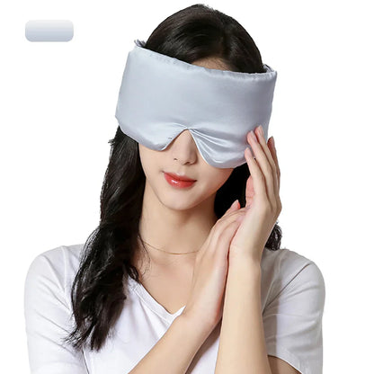 Maschera da Notte Morbida in Seta alla Lavanda
