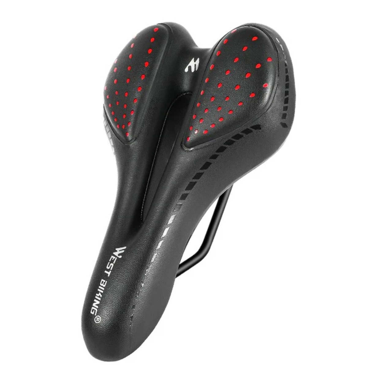 Sella Bici in Gel Confortevole con Assorbimento degli Urti