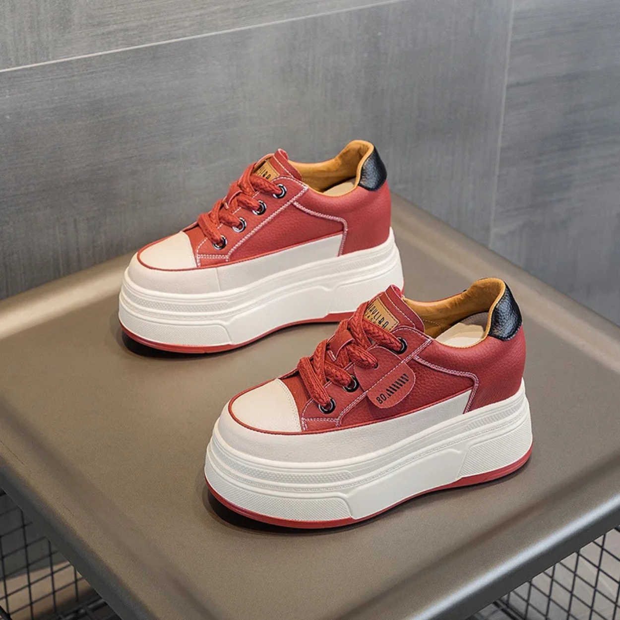 Scarpe con Zeppa Rialzata 9 cm per Donna Moderna