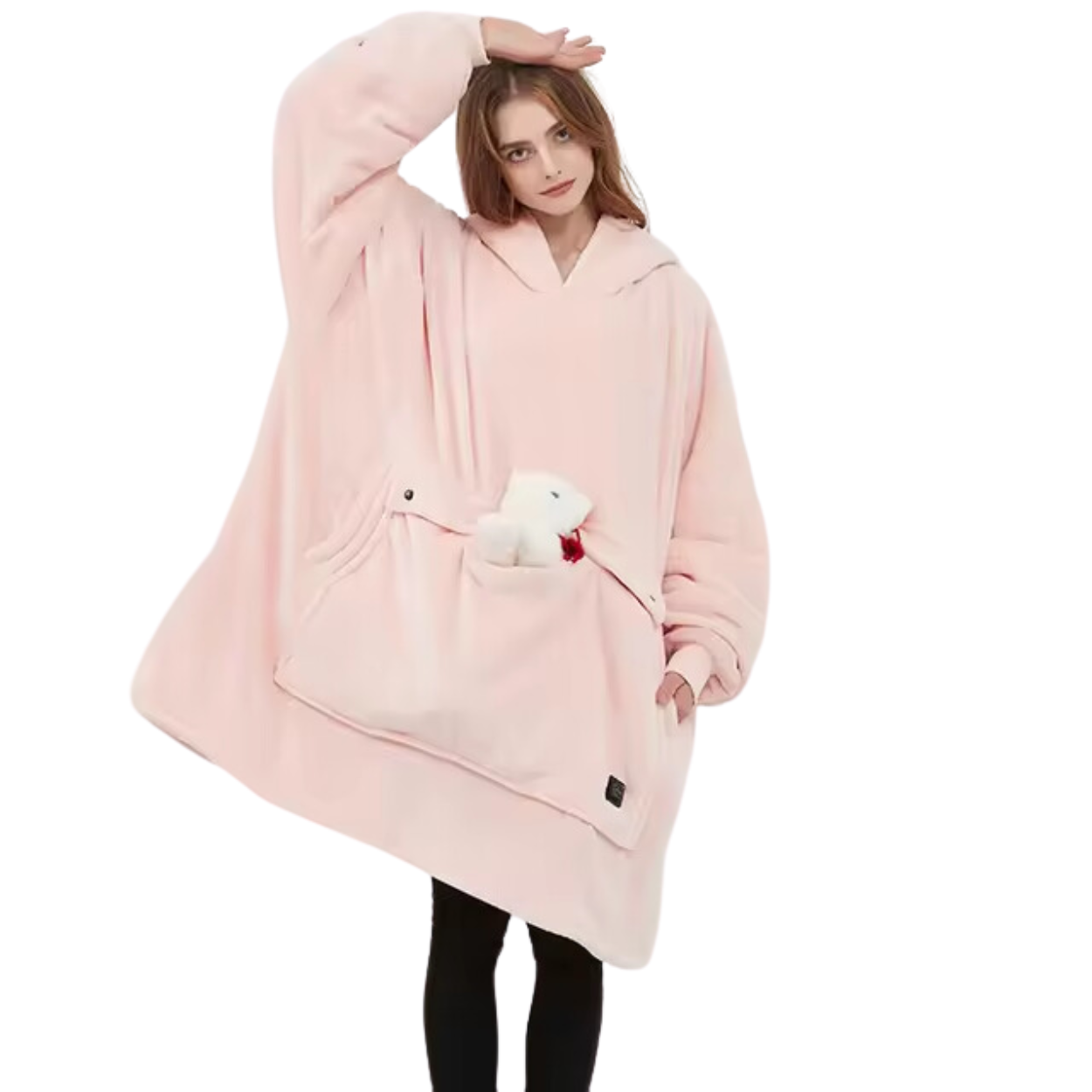 Felpa con Cappuccio Elettrica Riscaldante con Riscaldamento USB