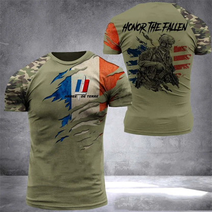 T-shirt Stile Militare Mimetic Uomo