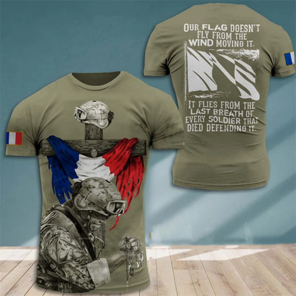 T-shirt Stile Militare Mimetic Uomo