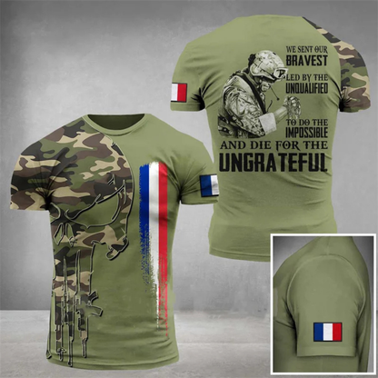 T-shirt Stile Militare Mimetic Uomo