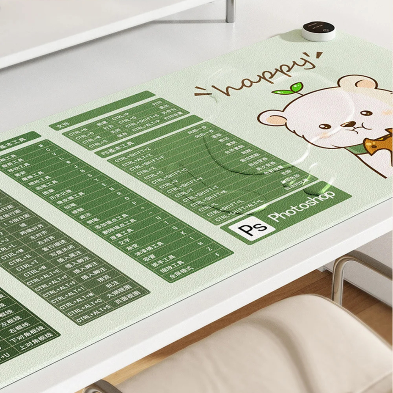 Tappetino per Mouse Riscaldante Elettrico per Ufficio