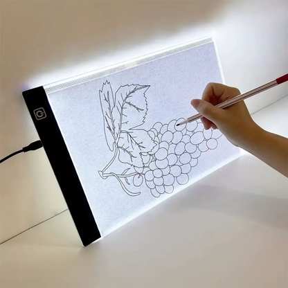 Tavoletta LED con Schermo Grafico Luminoso Regolabile per Disegno