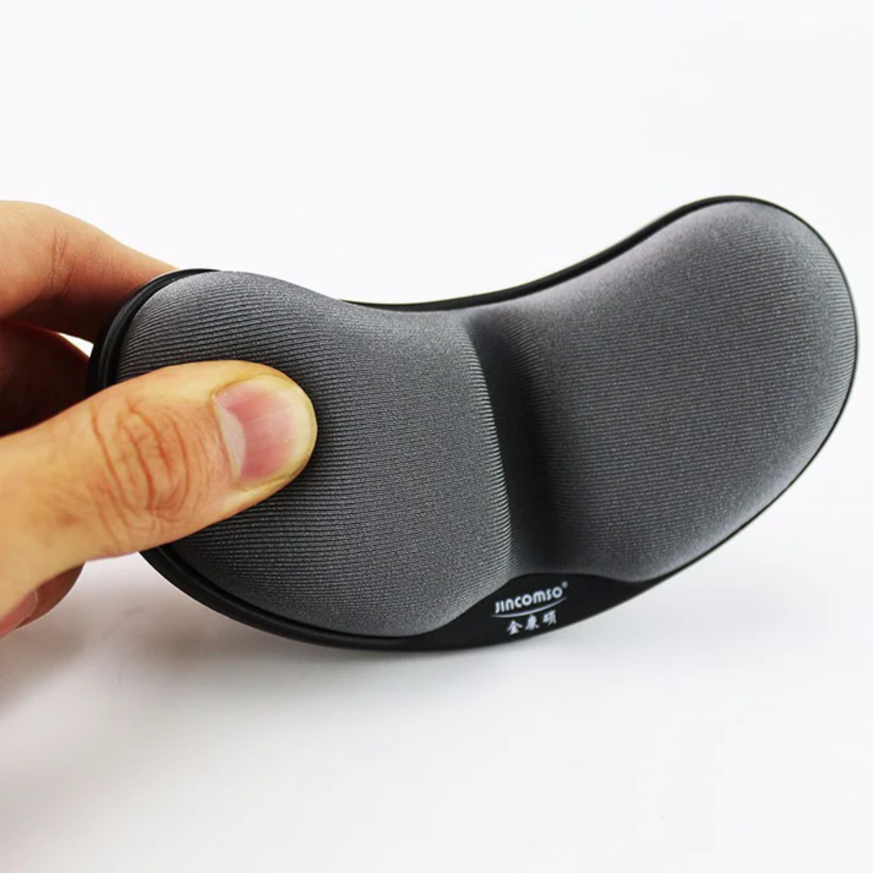 Tappetino per Mouse Ergonomico con Supporto Polso Ammortizzato