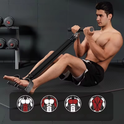 Fascia di Resistenza Elastica per Allenamento Sportivo