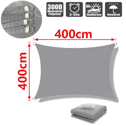 Velo Ombreggiante Resistente all'Acqua in Poliestere Leggero