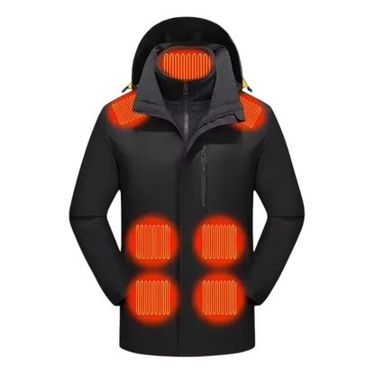 Giacca Riscaldante Elettrica Unisex Invernale