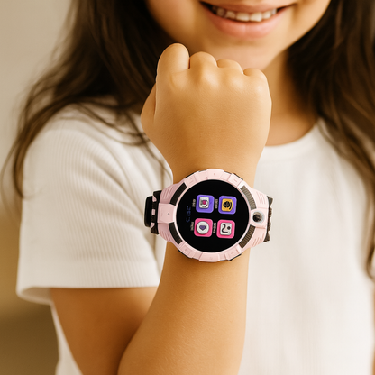 Orologio intelligente colorato per bambini con fotocamera e schermo tattile