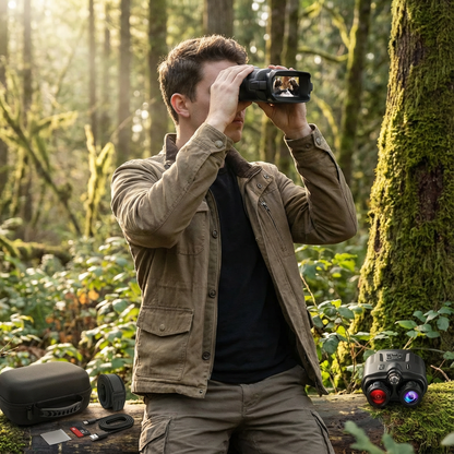 Marcherelle™ – Binocoli Visione Notturna 4k Con Immagine Ampia E Nitida