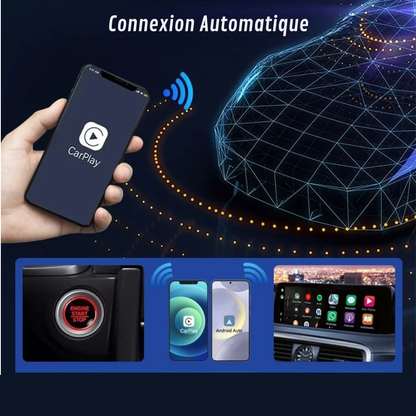 Adattatore CarPlay USB Wireless Compatto e Pratico