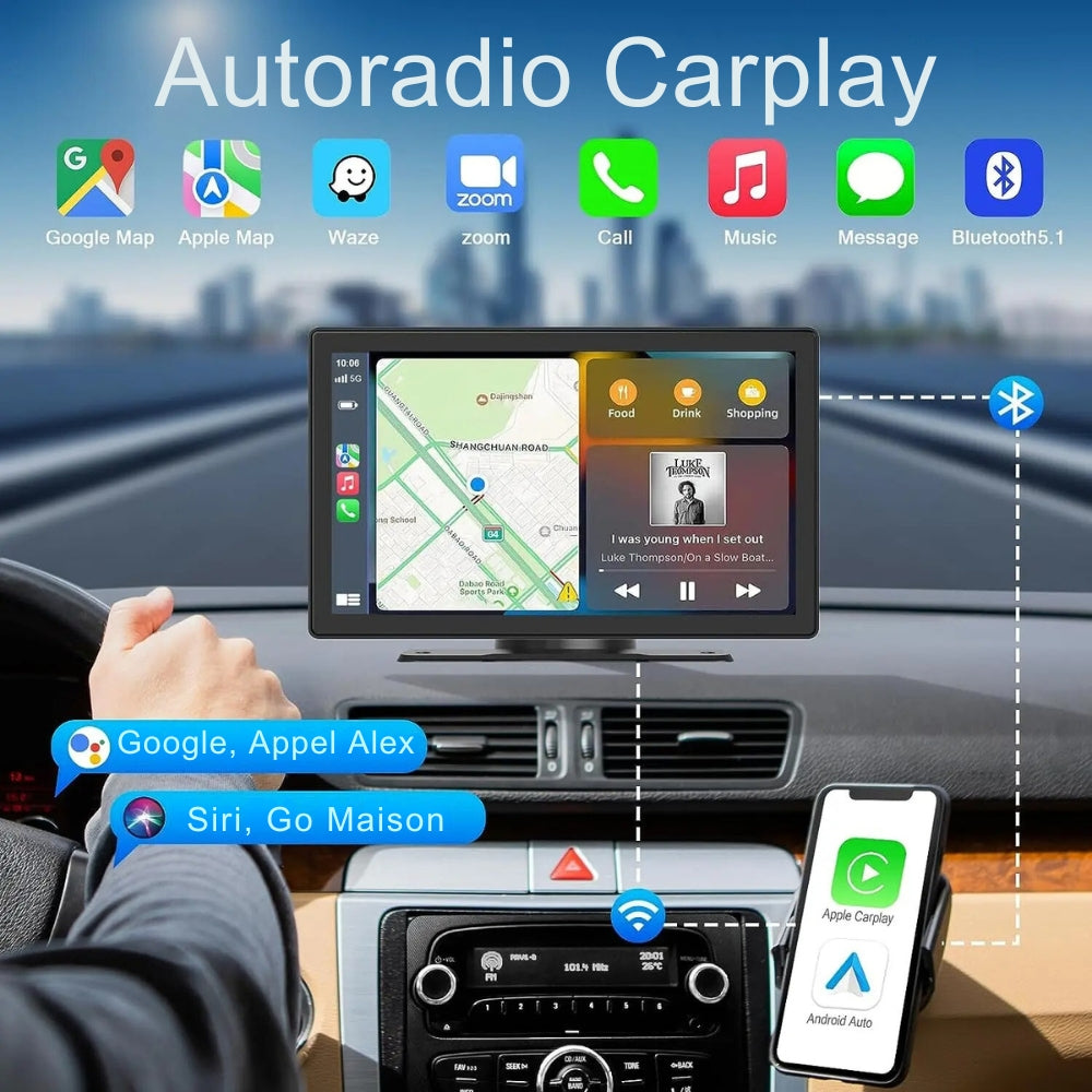 Autoradio Android Carplay con Schermo Touch