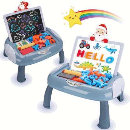 Lavagna Scolastica Reversibile Nero e Bianco con Accessori