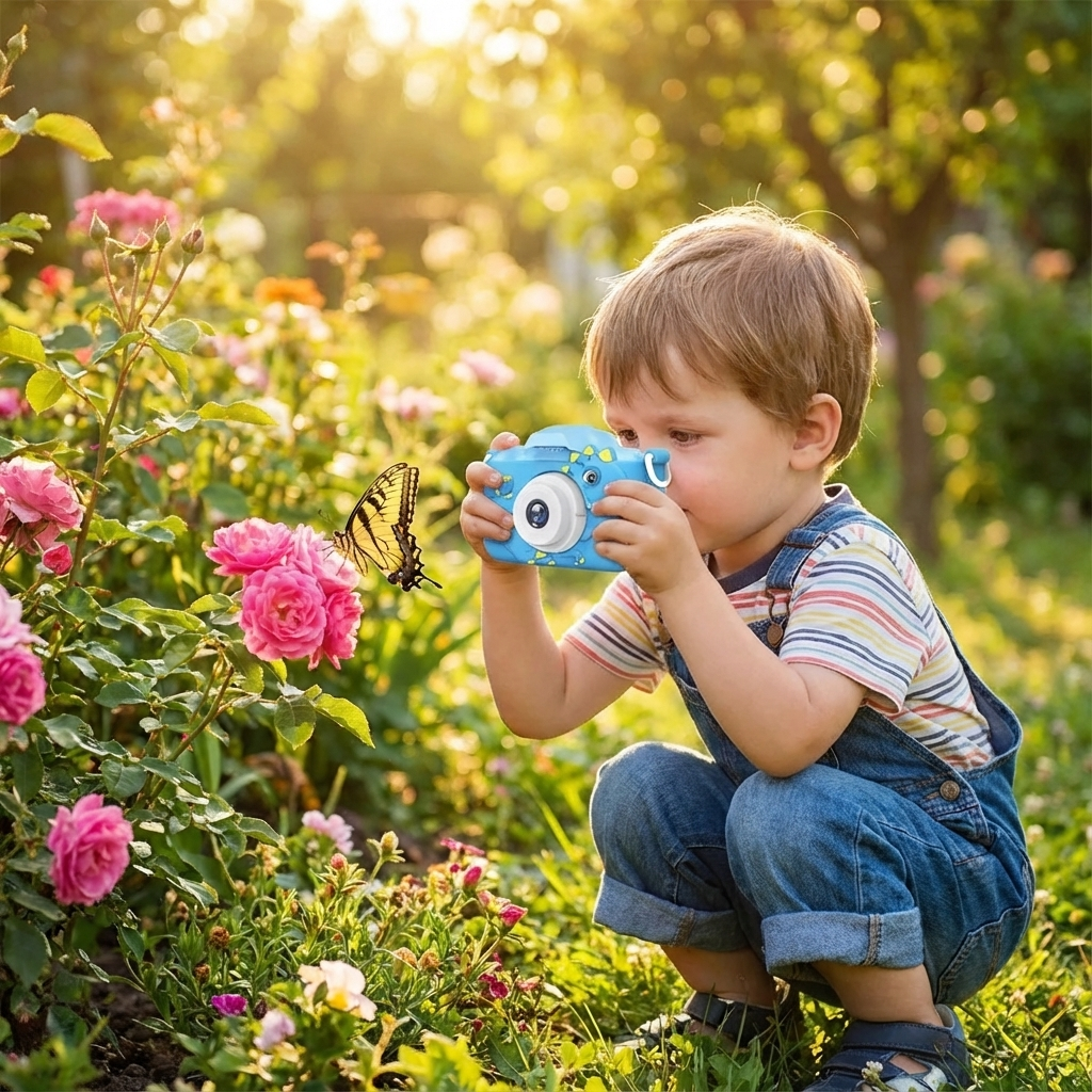 Marcherelle™ – Fotocamera per Bambini per i Primi Ricordi Catturati