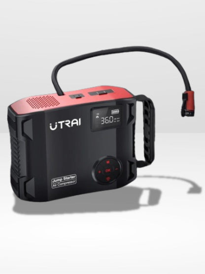 Gonfiatore Pneumatici 4 in 1 Compatto e Pratico