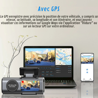 Telecamera Auto 4K Full HD con Registrazione Continua