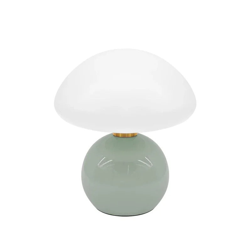 Lampada da Comodino Elegante in Vetro