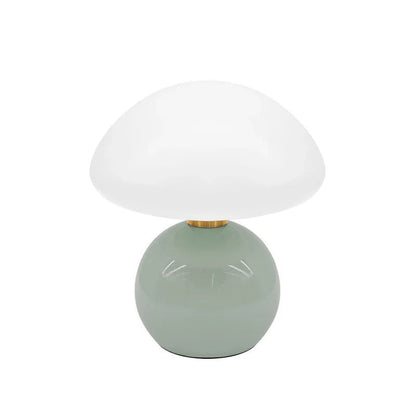 Lampada da Comodino Elegante in Vetro