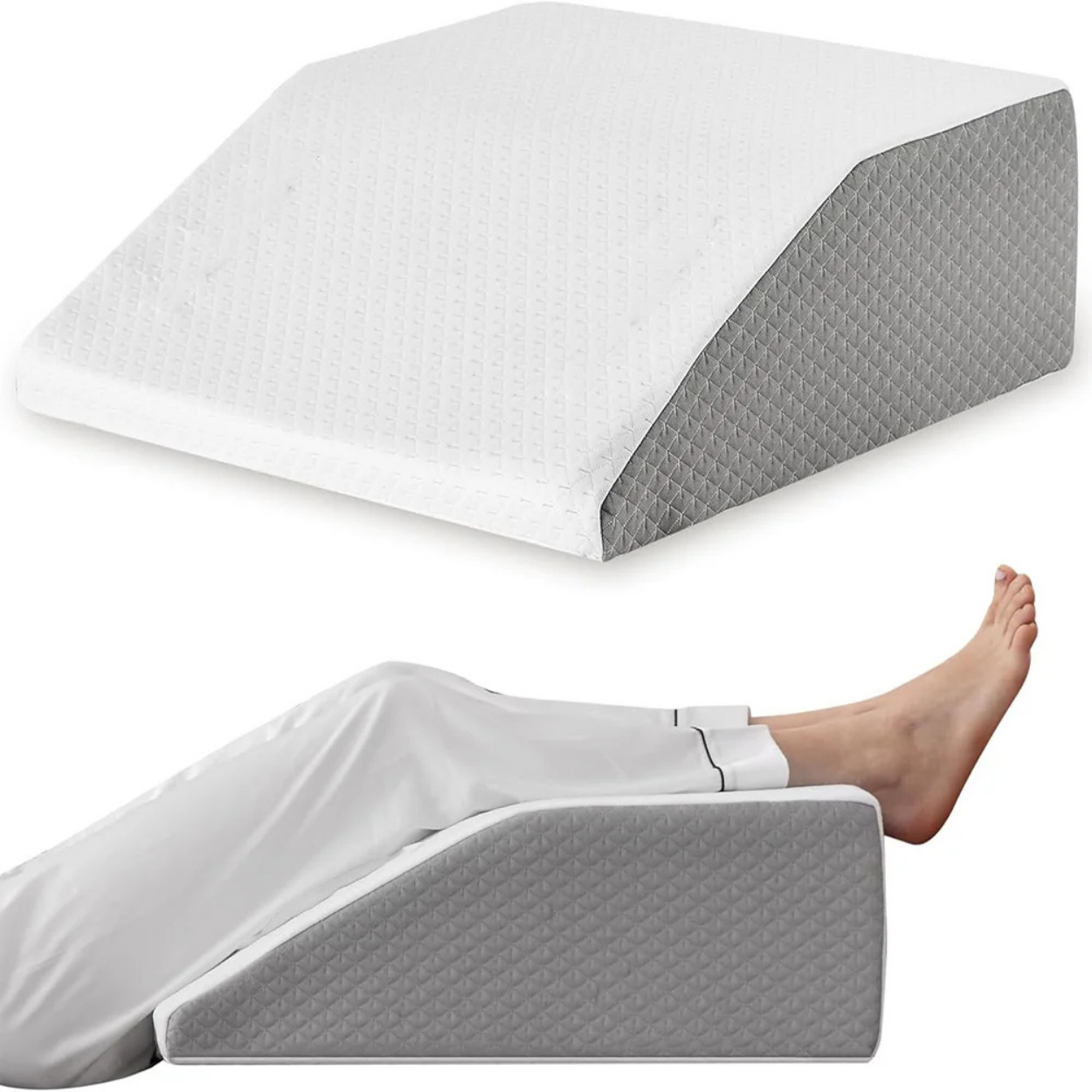 Cuscino Ortopedico per Gambe con Rialzo per Letto