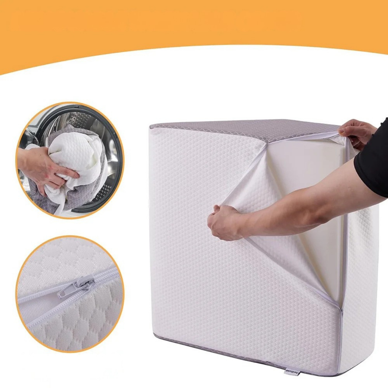 Cuscino Ortopedico per Gambe con Rialzo per Letto