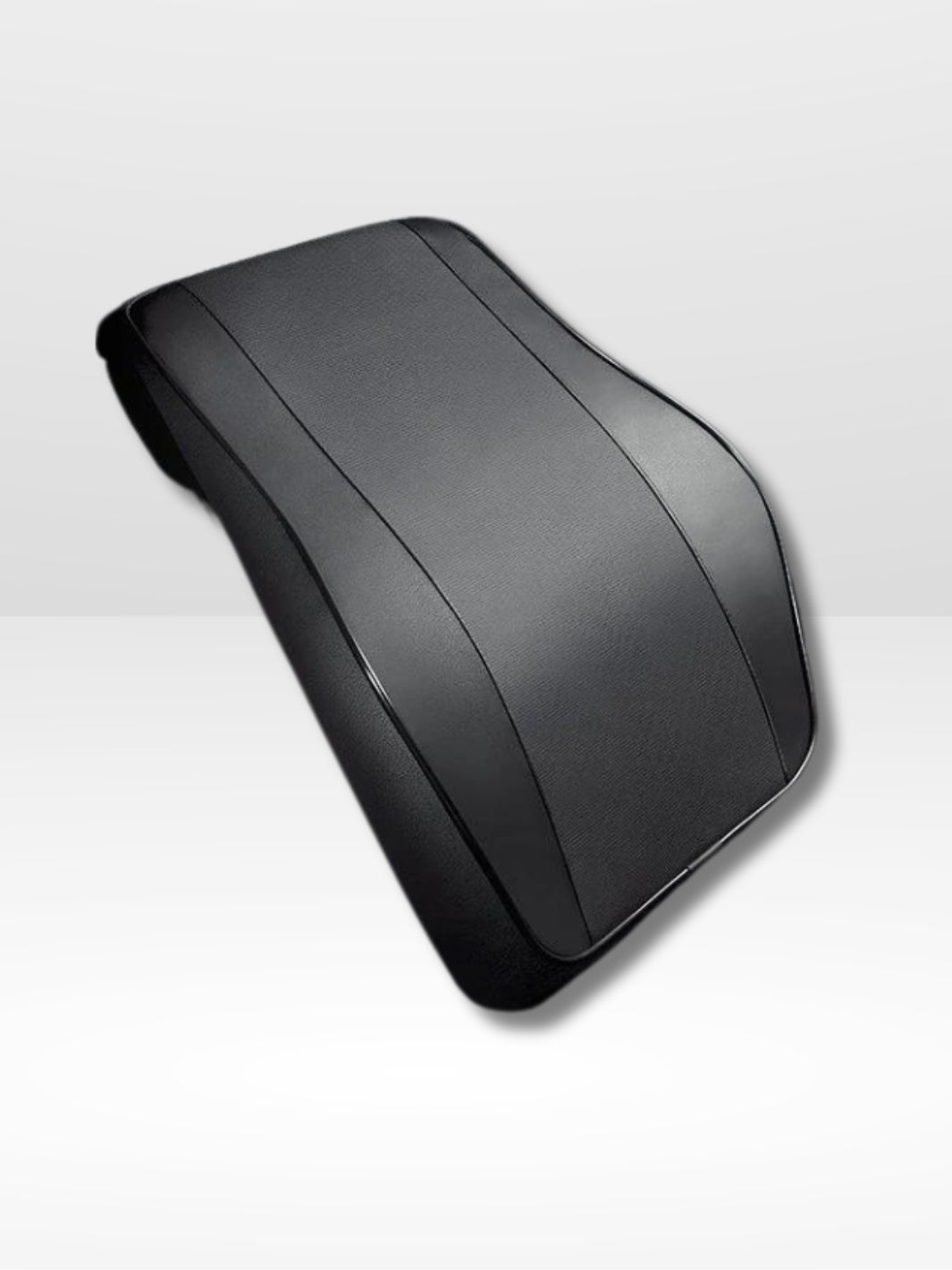 Cuscino per Sedile Auto in Pelle con Poggiatesta Regolabile