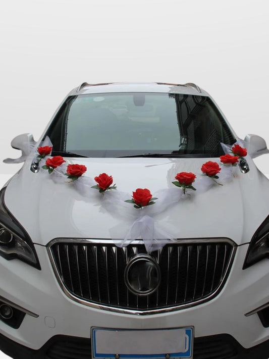 Décorations de Voiture de Mariage Originales et Colorées - Marcherelle