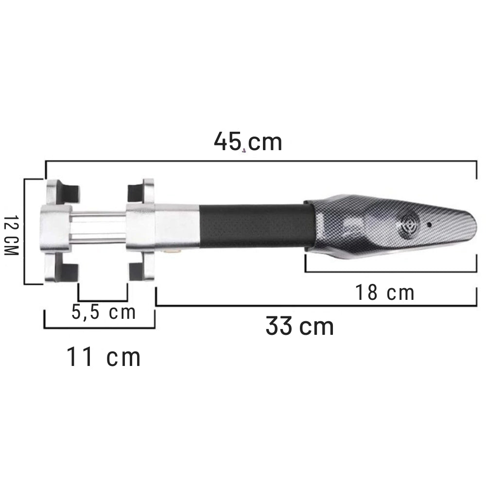Bastone di sicurezza con allarme antifurto per auto