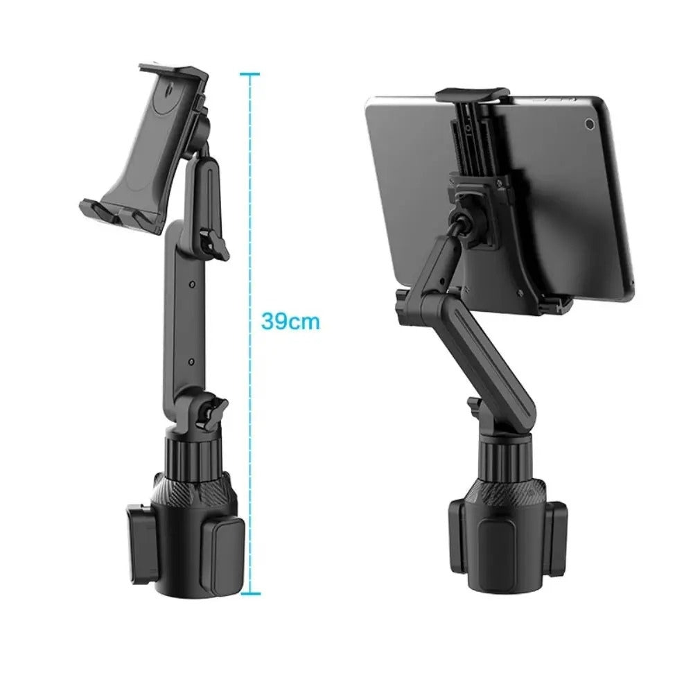 Supporto Tablet con Portabicchiere Regolabile