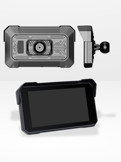 Schermo GPS Moto Impermeabile e Universale per CarPlay