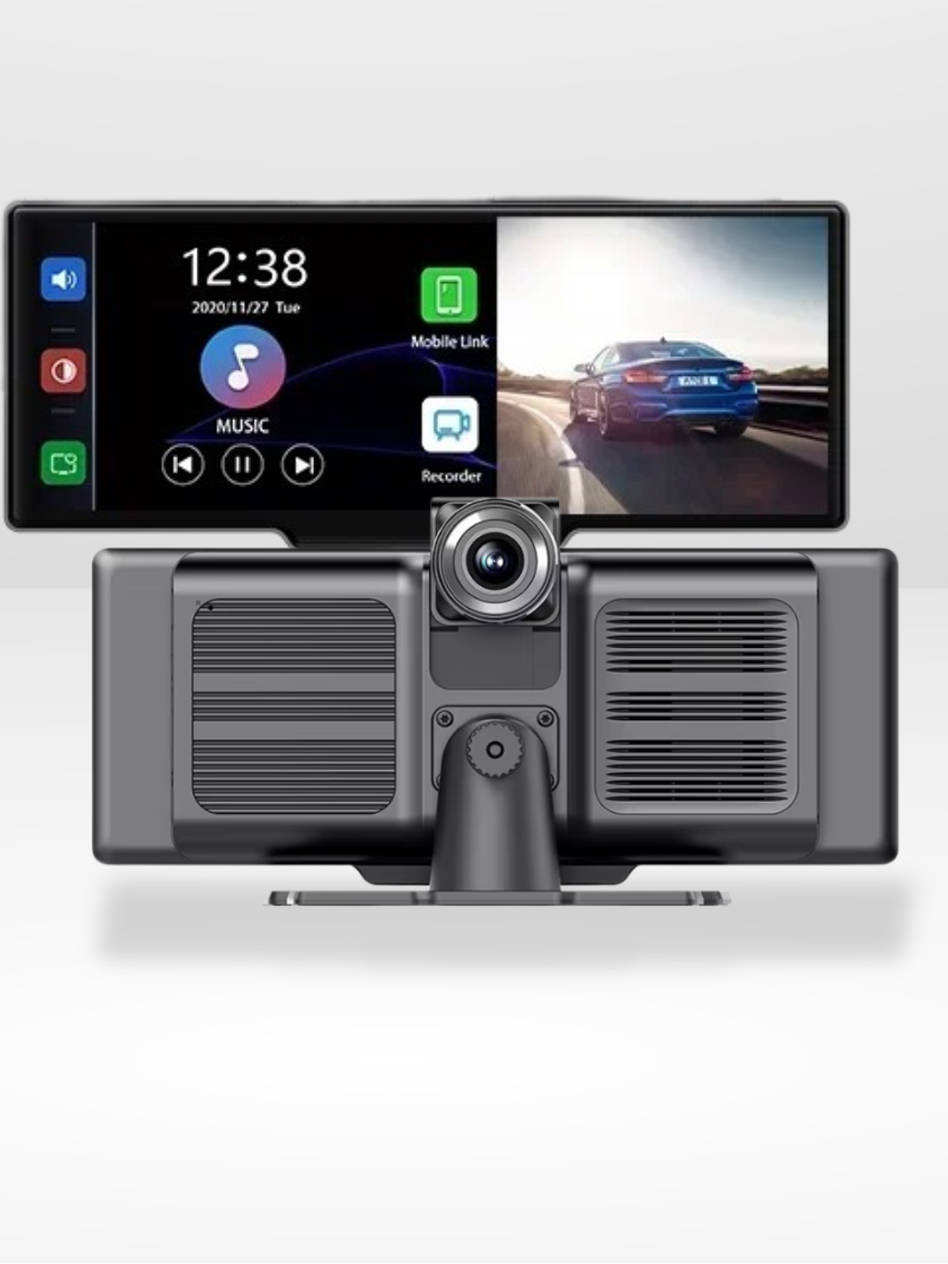 Schermo di Navigazione CarPlay con Telecamera Posteriore Integrata