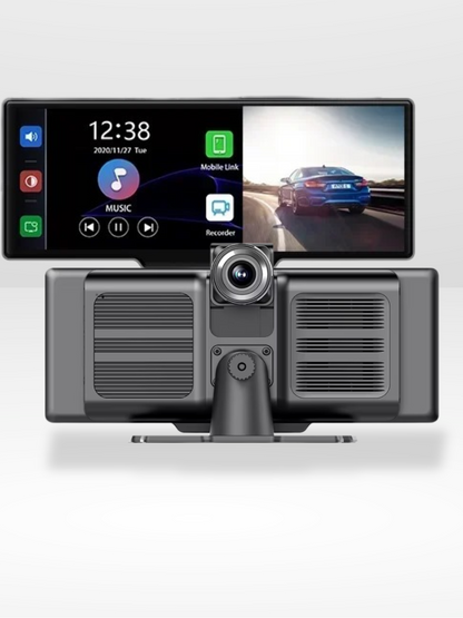 Schermo di Navigazione CarPlay con Telecamera Posteriore Integrata