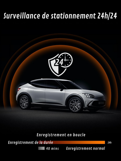 Specchietto Retrovisore con Telecamera 4K Anteriore/Posteriore con CarPlay e Registrazione