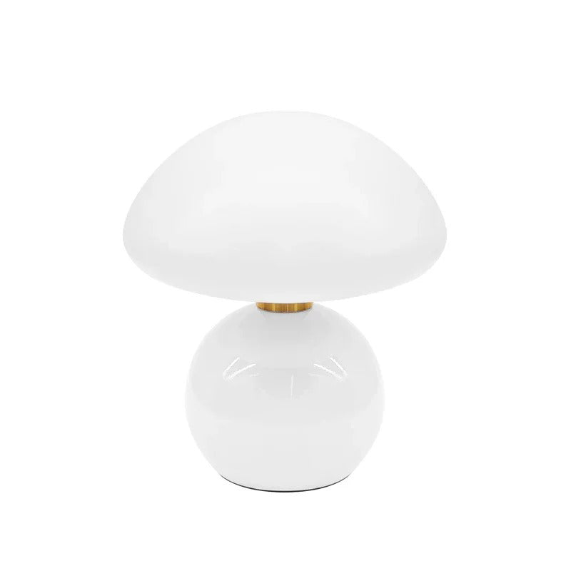 Lampada da Comodino Elegante in Vetro