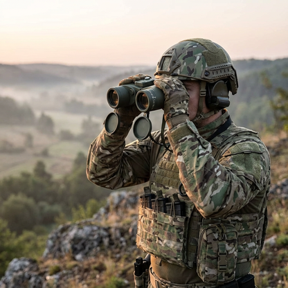 Marcherelle™ – Binocoli Militari 10x50 Con Visione Chiara e Stabile